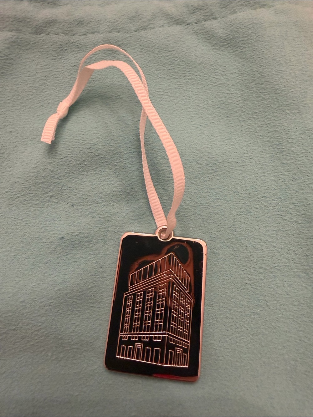 Tiffany & Co Landmark Store Tag Charm Ornament